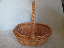 Small Wicker Shopping Basket