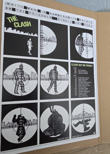 The clash poster print - the, clash,