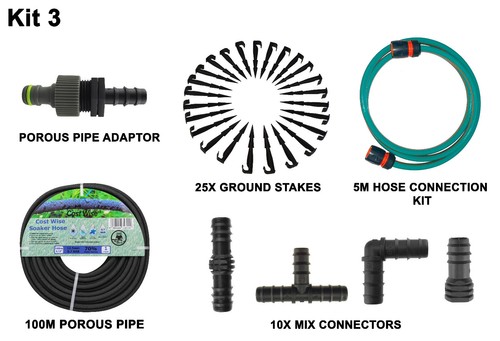 Porous leaky pipe 100m - pipe,