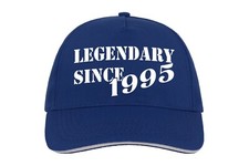 Legendary Since 1995 Birthday Baseball Hat Cap Gift Present 30th 40th Any Year