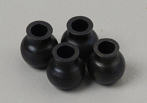 86059 ball 8x7 3x3mm black - 86059, 6.8x7.3x3mm