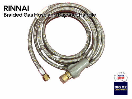 Stainless steel braided gas - stainless,