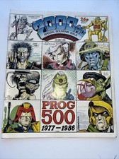 2000 AD Prog #500 Special Souvenir Issue 13th December 1986 500th Edition Rare