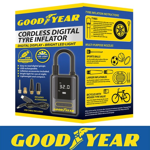 Goodyear cordless car tyre - goodyear,
