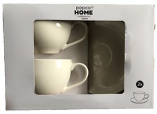 Cup And Saucer Set X2 240ml