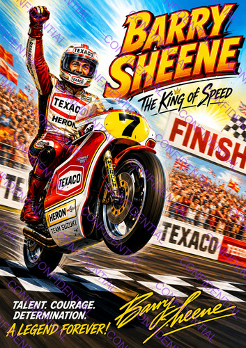 Barry sheene grand prix races - ,