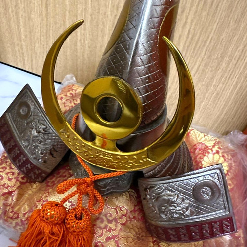 Takaoka copper samurai kabuto - copper,