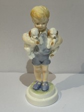 Beautiful Vintage Royal Worcester Figure Mondays Child