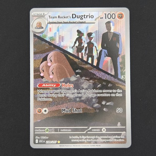 Pokemon tcg card - team, rocket's