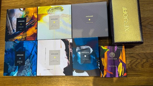 Empty amouage xerjoff boxes - amouage, &