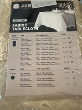 JUCFHY Oblong Table Cloth 6-8