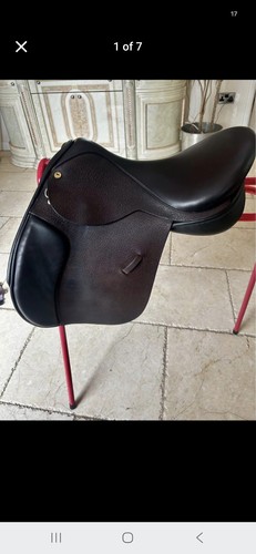Black country saddles 5 - country, 17.5