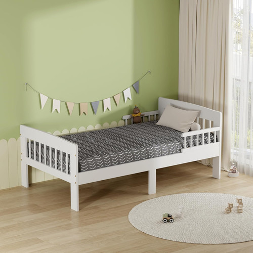Toddler bed frame solid pine - frame,