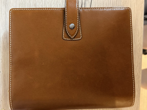 Filofax brown leather - filofax,