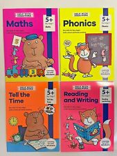 Home Education Easy Learning Numeracy Literacy Set of 4 Workbooks Kids Age 5-6 !