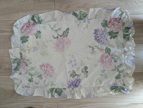 Single vintage floral ruffled - floral,