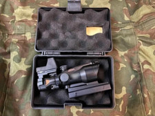 ACOG TA31 4x32 Illuminated Red Fibre Optic Sight Scope Shooting Airsoft RMR