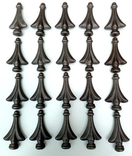Weldable metal rail - rail, heads
