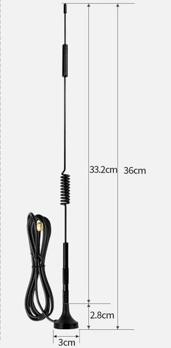 Puretek 8dbi 868mhz - 5.8dbi, lora