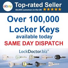 LockDoctor.Biz Steel Replacement Locker Keys Over 100,000 Keys to Choose From