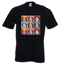 BANKSY KATE MOSS T-SHIRT - Andy Warhol Graffiti Pop Art - Choice Of 10 Colours