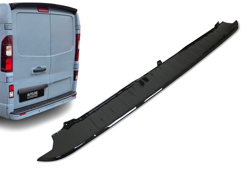 Gloss black abs rear - rear, bumper