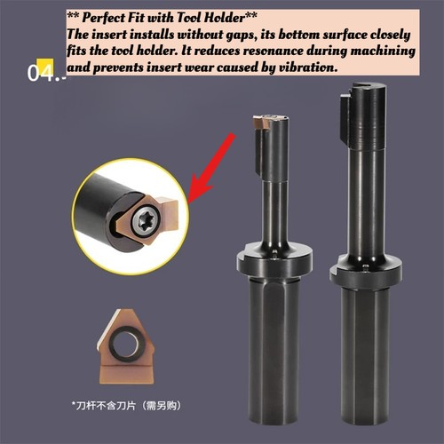 Carbide keyway slotting - slotting, insert