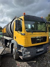 Man 6x4 Stainless Vacuum Tanker Truck