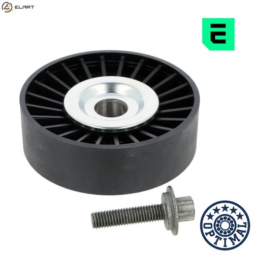 Deflectionguide pulley vribbed - pulley,