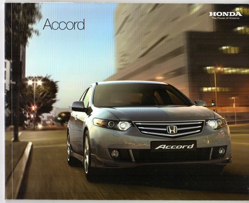Honda accord saloon 2008 2009 - honda,