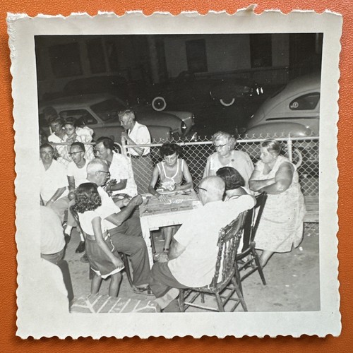 Vintage photo street party - vintage,