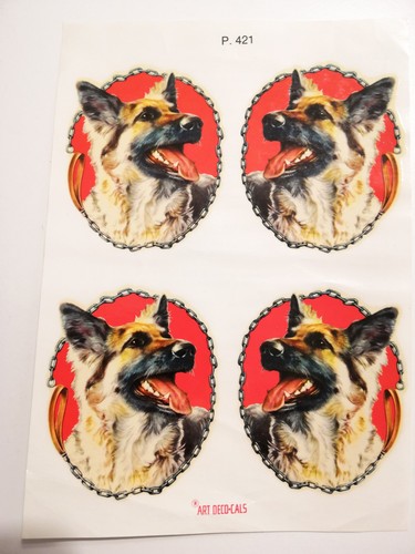 Vintage art deco cals decals - vintage, 'art