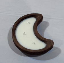 Wooden Dough Bowl Plate With