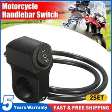 7/8" Motorcycle Handlebar Control Switch For Headlight Turn Signal Light Horn 2X