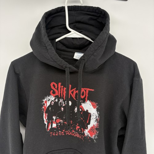 Vintage slipknot hoodie black - vintage,