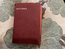holy bible, collins clear type press , hardcover, undated .