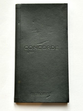 Concorde Notebook and pencil