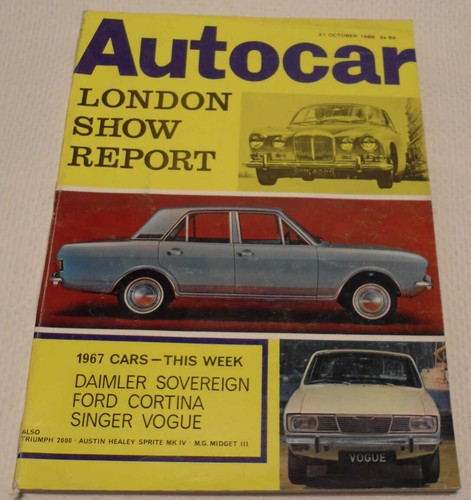 Autocar october 1966 london - october,
