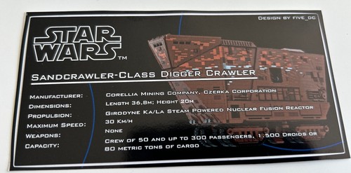 Lego star wars ucs sticker - lego,