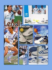 Adidas Ivan Lendl Ventex Pro Tennis Tracksuit Velour Rare Vintage 80s Edberg