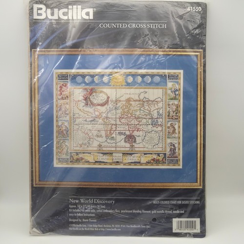 Vintage bucilla new world - vintage,