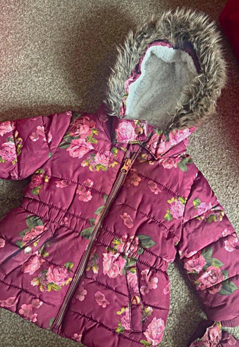 Primark girls purple floral - purple,
