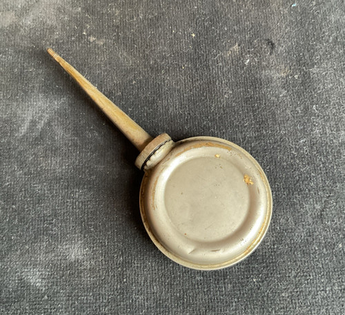 Vintage banjo oil - can, tin