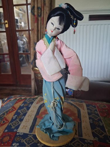 Vintage chinese geisha - chinese,