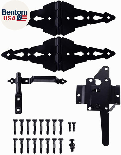 Wood gate hardware - gate, set
