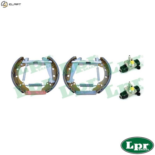 Brake shoe set - oek407, for