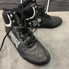 Lonsdale black boxing boots