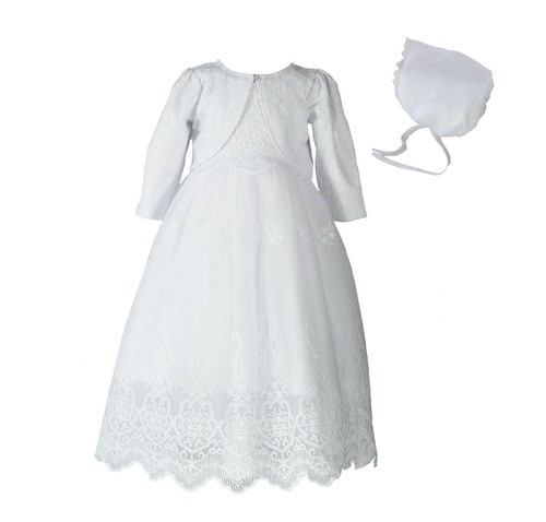 Baby girls white lace - girls,