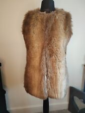 Women's Faux Fur Gilet Brown