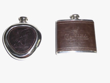 TWO COLLECTABLE HIP FLASKS  "GLENFIDDICH  WHISKY"  EXCELLENT